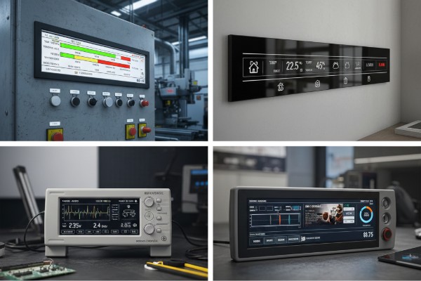 Application of Bar Type TFT Display Anwendung eines TFT-Displays vom Balkentyp