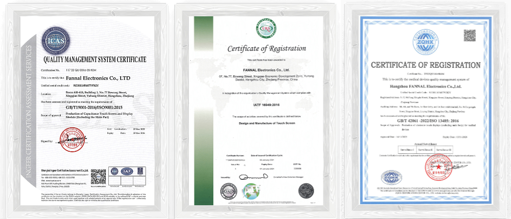 certificate of fannal Zertifikat