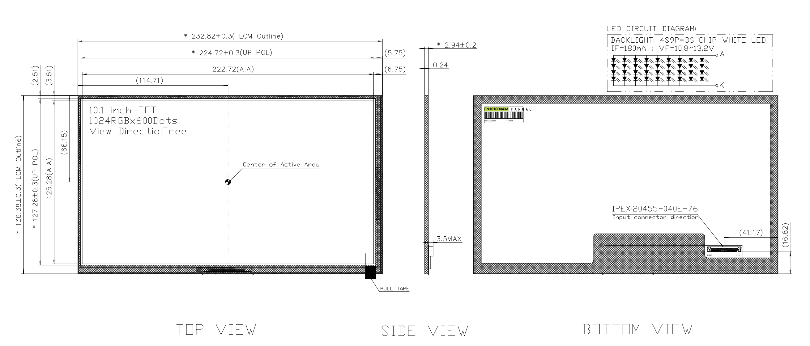 FN1010D043A Spec