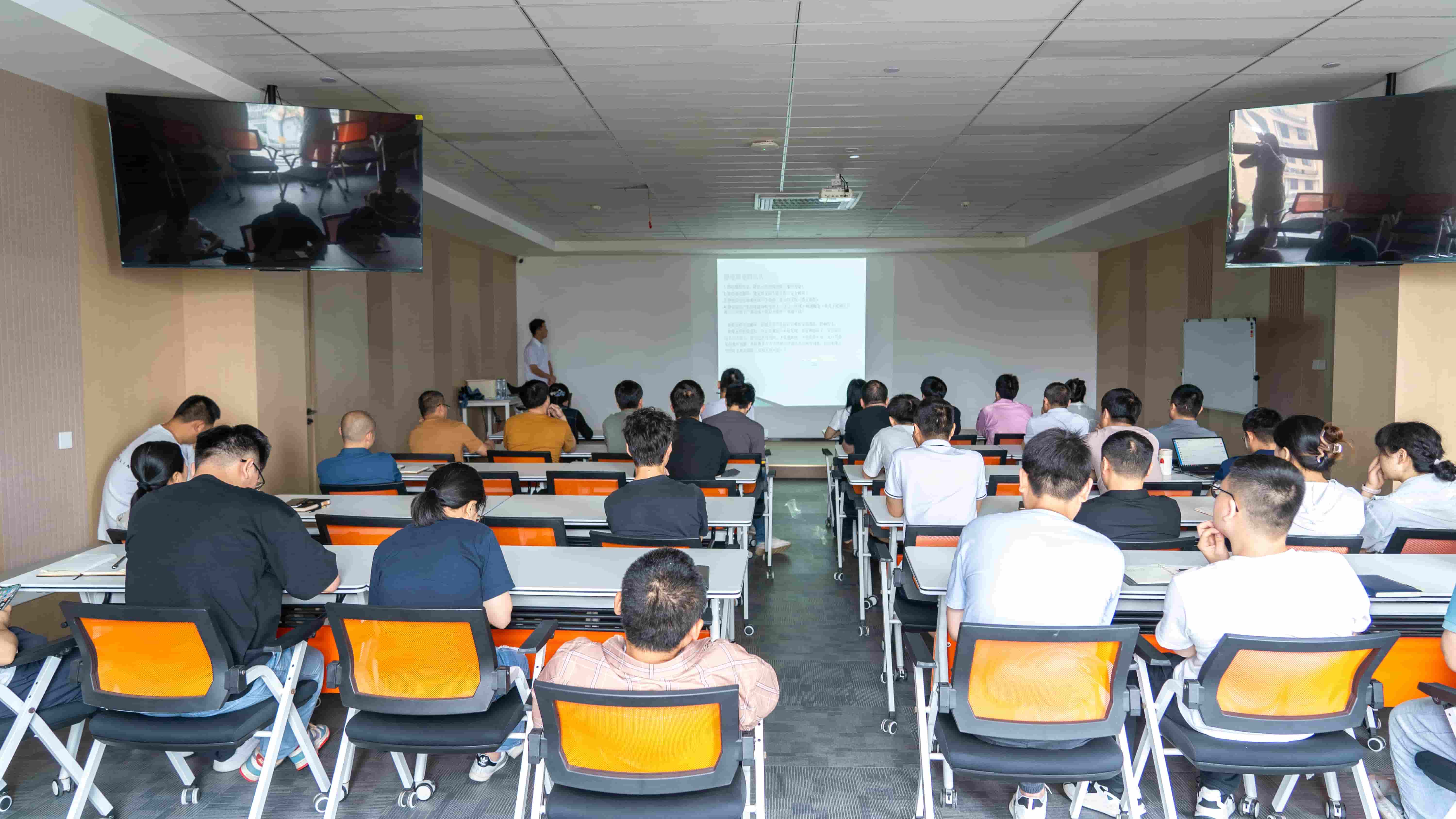 Bildschirm statisches Managementtraining