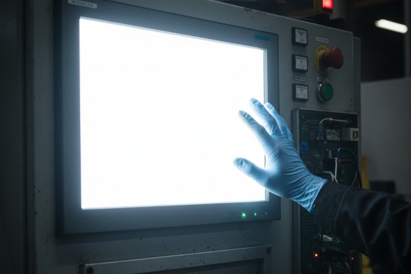 Warum sollte ein TFT-Display einen weißen Bildschirm anzeigen?