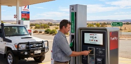 Touch-Display f&uuml;r Tankzahlterminals