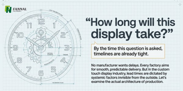 Warum sind die Vorlaufzeiten für LCD-Displays so lang?