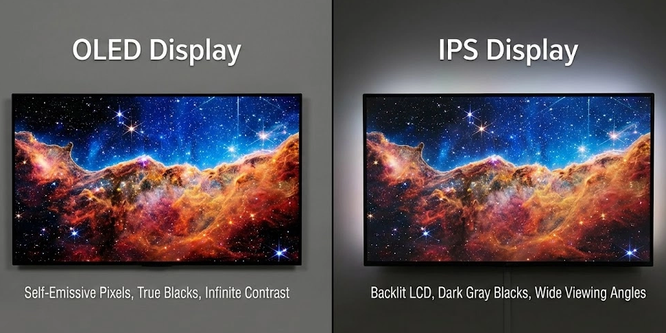 OLED vs. IPS-Display: Was ist der Unterschied?